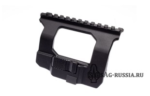 Боковой быстросъемный кронштейн Picatinny/Weaver SAG AK TAC ACOG для АК/Вепрь/Сайга