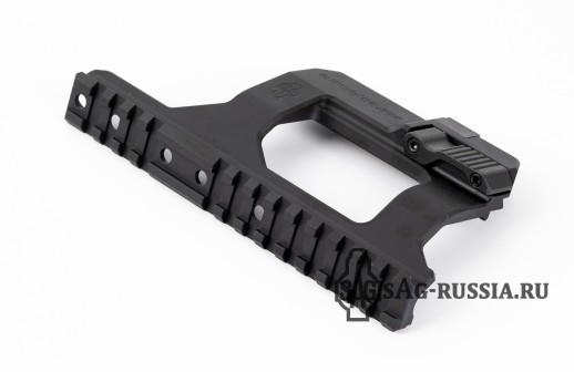 Боковой быстросъемный кронштейн Picatinny/Arkon-Fortuna SAG на АК/Сайга/Вепрь с выносом S003 фото 2